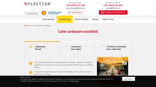 
                            2. euroShell Card - Fleetcor LU