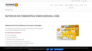 
                            5. euroShell Card – Schmid Tankstellen GmbH