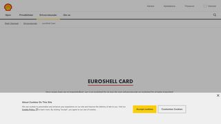 
                            5. euroShell Card | Shell Danmark
