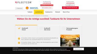 
                            4. euroShell Tankkarte für Ihr Unternehmen | FLEETCOR - fleetcor.at