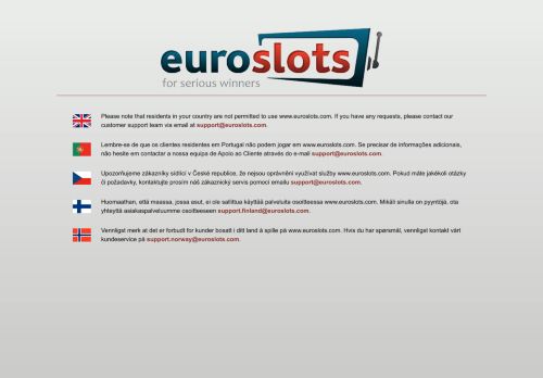 
                            5. EuroSlots | Online casino - lett og hyggelig | 100% bonus