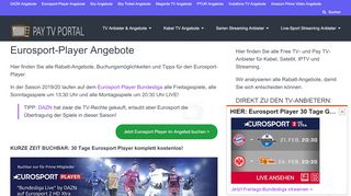 
                            13. Eurosport Player Angebote Februar 2019 - Jetzt 7 Tage GRATIS ...