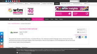 
                            6. Eurotours International - Find 2018 Exhibitors - WTM London