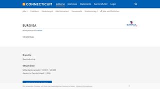 
                            8. EUROVIA | Arbeitgeber - Karriere - Profil - Connecticum