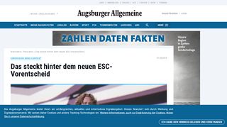 
                            12. Eurovision Song Contest: Das steckt hinter dem neuen ESC ...