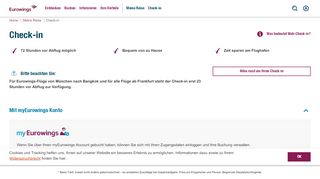 
                            4. Eurowings - Check-in
