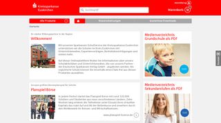 
                            7. Euskirchen Startseite · Sparkasse · Shop · Beratung · Service