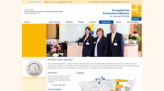 
                            4. Ev. Krankenhaus Mülheim: Anfahrt und Lageplan