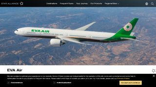 
                            5. EVA Air - Star Alliance