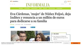 
                            12. Eva Cárdenas, 'mujer' de Núñez Feijoó, deja Inditex y renuncia a un ...