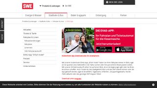 
                            5. EVAG-App - Stadtwerke Erfurt Gruppe