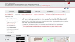 
                            6. Evaluation mit Moodle - Universität Greifswald