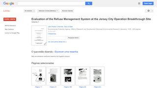 
                            7. Evaluation of the Refuse Management System at the Jersey City ...