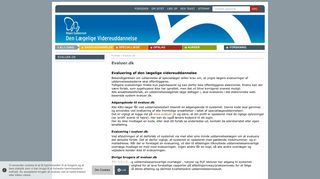 
                            5. Evaluer.dk - Den Lægelige Videreuddannelse