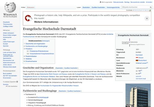 
                            5. Evangelische Hochschule Darmstadt – Wikipedia