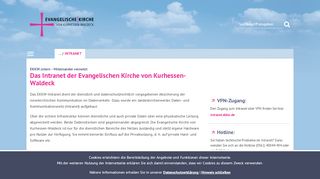 
                            1. Evangelische Kirche von Kurhessen-Waldeck | Intranet - EKKW