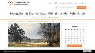 
                            7. Evangelisches Krankenhaus Mülheim an der Ruhr GmbH in Mülheim ...