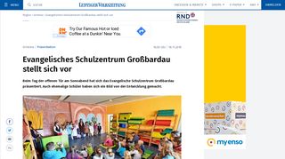 
                            12. Evangelisches Schulzentrum Großbardau stellt sich vor - LVZ