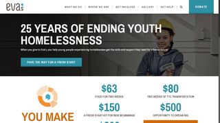 
                            13. Eva's Initiatives for Homeless Youth: Home