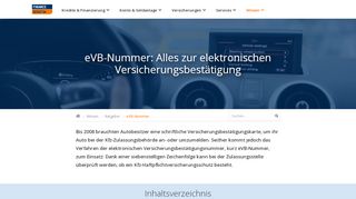 
                            13. eVB-Nummer: Die elektronische Versicherungsbestätigung