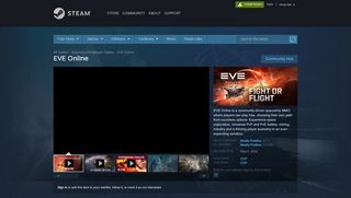 
                            9. EVE Online on Steam