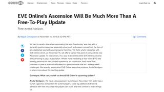 
                            9. EVE Online's Ascension Will Be Much More Than A Free-To-Play ...