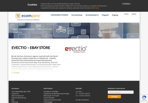 
                            12. evectio - eBay Store - Ecomparo