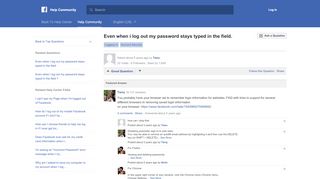 
                            5. Even when i log out my password stays typed in the field. | Facebook ...