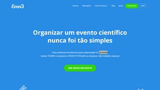 
                            2. Even3 | Plataforma de Gestão de Eventos Científicos