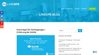 
                            11. Event-Apps, Veranstaltungsmanagement und die ... - LineUpr