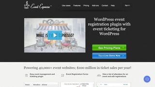 
                            7. Event Espresso: WordPress Event Registration and Sell Tickets Plugin