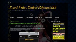 
                            8. Event Poker Online Pokerpair88