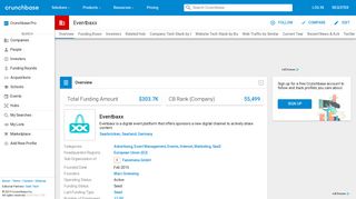 
                            4. Eventbaxx | Crunchbase