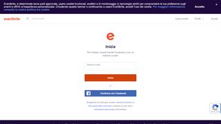 
                            2. Eventbrite - Accedi o iscriviti