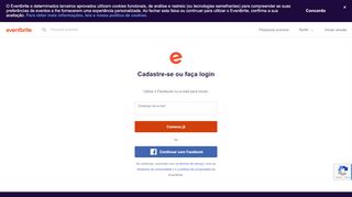 
                            7. Eventbrite — Iniciar sessão ou registar