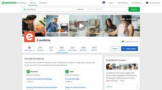 
                            9. Eventbrite Salaries | Glassdoor.co.uk