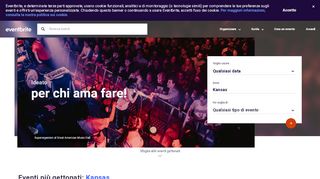 
                            3. Eventbrite - Scopri eventi eccezionali o crea il tuo e vendi biglietti