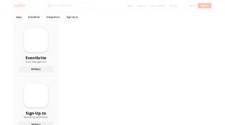 
                            6. Eventbrite + Sign-Up.to Integrations | Zapier