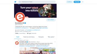 
                            5. Eventbrite UK (@EventbriteUK) | Twitter