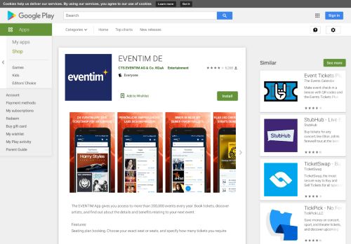 
                            7. EVENTIM DE - Apps op Google Play