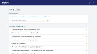 
                            6. Eventim Help Center