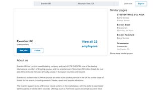 
                            5. Eventim UK | LinkedIn