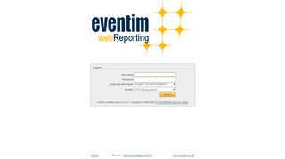 
                            13. eventim.webReporting : Logon