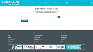 
                            2. Eventmaster - Login Help