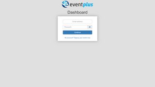 
                            1. EventPlus Dashboard - Sign in