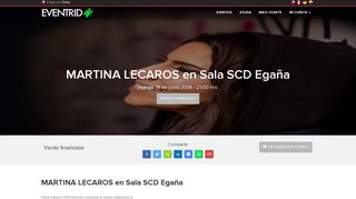 
                            7. Eventrid - MARTINA LECAROS en Sala SCD Egaña