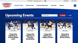 
                            8. Events | Amalie Arena