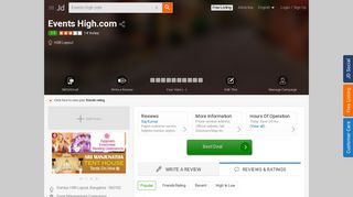 
                            8. Events High.com, HSR Layout - Event Management Companies in ...