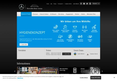 
                            2. Events | Mercedes-Benz Arena Berlin