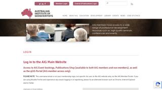 
                            8. Events & Publications login - Australian Institute of Geoscientists